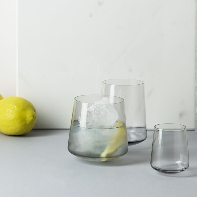 STAND UP / SIEGER by ICHENDORF Smoke Digestif Glass カクテルグラス スモーク ２個セット シーガーデザイン イッケンドルフ ガラス おしゃれ タンブラー ギフト イタリアの通販は