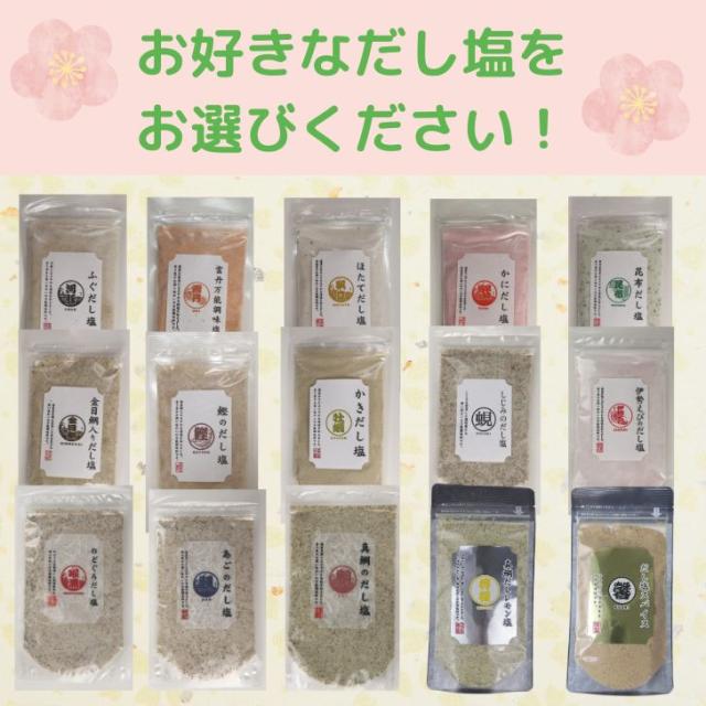 だし塩 16種類 16種類 から 【 選べる 5袋 】 だし塩 セット 【 送料無料
