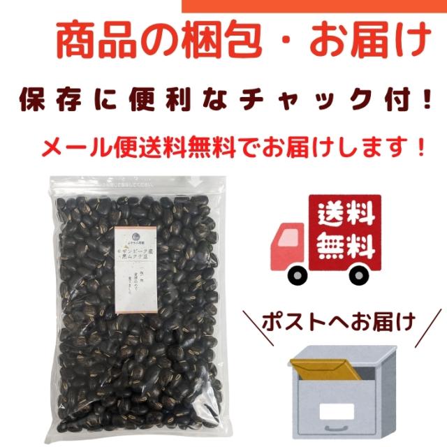 モザンビーク産 黒ムクナ豆 500g 【 送料無料 】残留農薬検査済