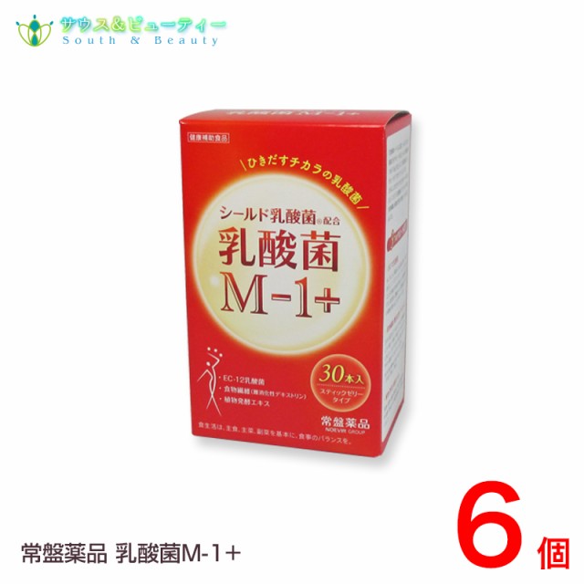 常盤薬品　乳酸菌Ｍ−１＋300ｇ 10ｇ　30本　６個