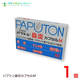 パプトン鼻炎カプセルM（10カプセル）【第2類医薬品】田村薬品工業株式会社