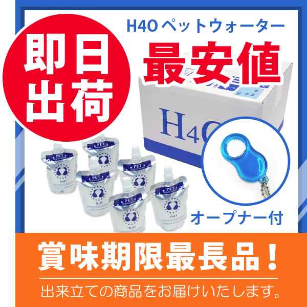 ペットウォーターH4O 水素水 ペットウォーター 60本 +20本増量セット＜賞味期限最長品＞