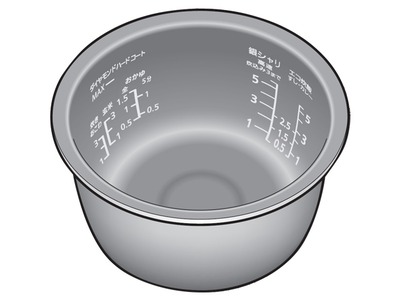 ARE50-L461 パナソニック 炊飯器用 内釜 内なべ SR-PA106・SR-PA107