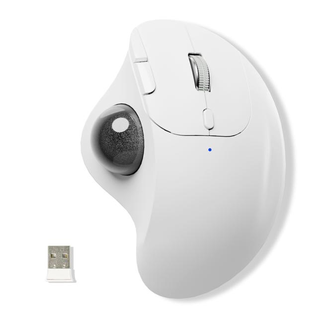 3台同時接続】トラックボール ワイヤレスマウス Bluetooth+2.4GHz