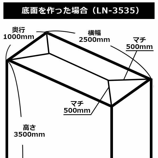 LN-28-10 ポリ袋 20リットル 0.030mm厚 透明 10枚x100冊x10箱 ゴミ袋