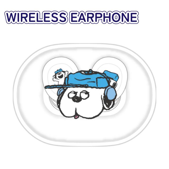スヌーピー ワイヤレスイヤホン PEANUT キャラクター グッズ Bluetooth カナルタイプ ステレオ ワイヤレス イヤホン ブルートゥース スマホ 音楽 通話 無線 接続 充電 ケース