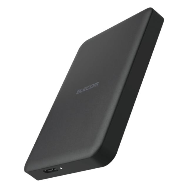 テレビ録画 外付けHDD ポータブル 2.5インチ 1TB 静音ファンレス USB 3.2 Gen1(5Gbps) REGZA/AQUOS/BRAVIA等接続可 持ち歩きに便利 ブラック