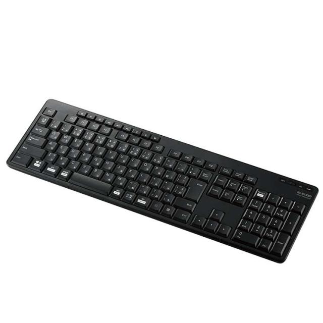 エレコム キーボード ワイヤレス 静音 抗菌 ブラック TK-FDM116SKTBK 4,624円