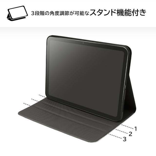 ブラック iPad 本体　第9世代　スタンド付きケース iPadケース アイパッド第9世代用 回転式スタンドケース ipad 第9世代