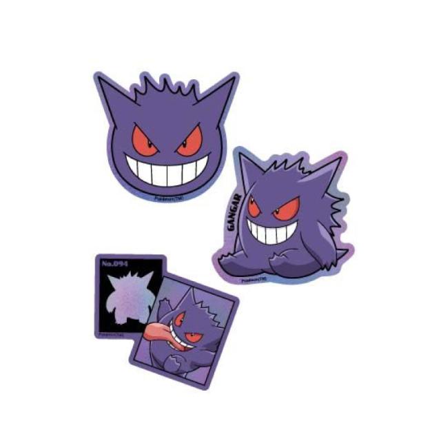 ポケットモンスター ステッカー シール ポケモン ピカチュウ ゲンガー