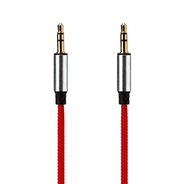 オーディオケーブル 3.5mm ステレオ ミニ プラグ AUXオーディオ 