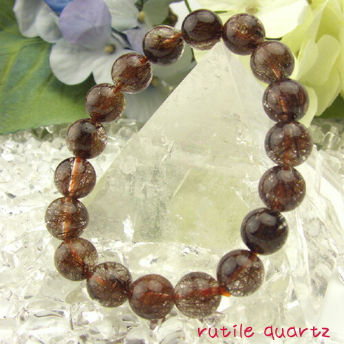 【1点もの/送料無料】 タイチン●5AAAAAレッドルチル11mm珠 赤針水晶−4限定品ブレスレット赤針ギッシリ 天然石/パワーストーン/風水グッズ/開運 40,775円