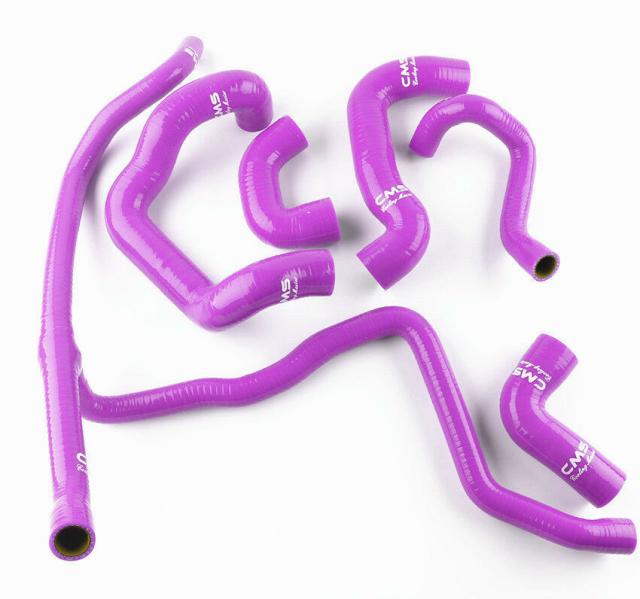 E30 3シリーズ ラジエターホース BMW M20 320i 325i ヒーターホース CMS製 パープルの通販は