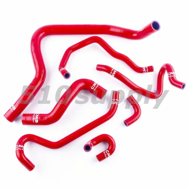 CMS製 CF4 CL1 アコード F20B '97-'02 ユーロR ラジエターホース ヒーターホース セット レッドの通販は