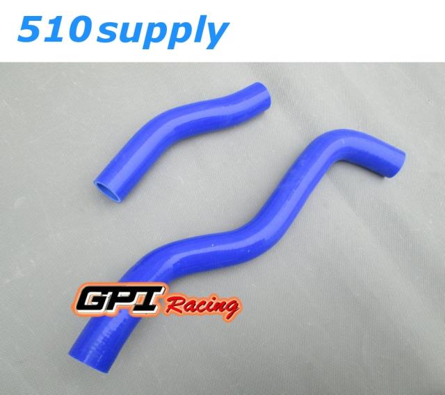 GPI製 三菱 ランサー エボ1 2 3 CD9A CE9A ランエボ 4G63 ラジエターホース クーラントホース ブルーの通販は 10,100円