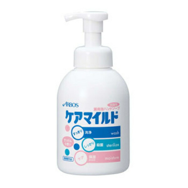 アルボース 薬用泡ハンドソープ ケアマイルド せっけんの香り 500ml 石鹸 業務用 医薬部外品