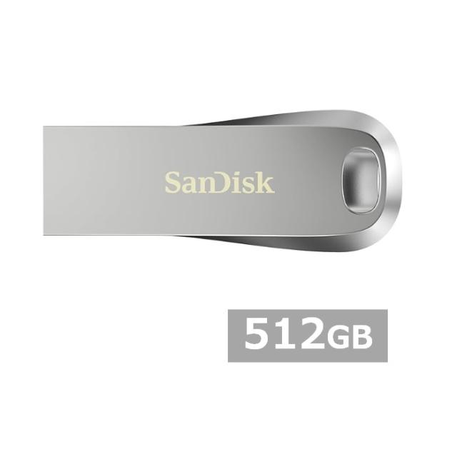 サンディスク USBメモリ SDCZ74-512G-G46 Ultra Luxe USB 3.2 Gen 1 Flash Drive 512GB Sandisk USB3.2 USBメモリー メモリスティック 外出 パソコン PC 持ち運び 並行輸入品
