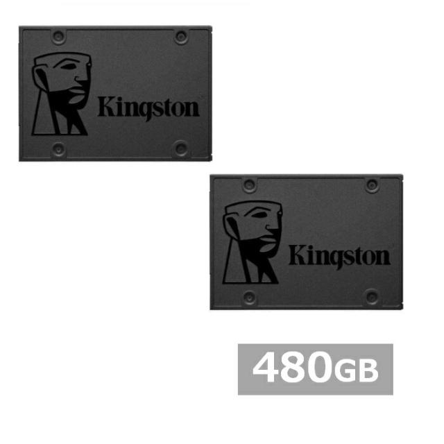 キングストン SSD 480GB SA400S37/480G 2セット Kingston SATA 2.5インチ パソコン ノートパソコン デスクトップ 並行輸入品