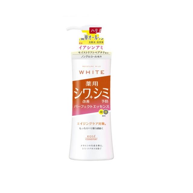 モイスチュアマイルド ホワイト リンクルケア パーフェクトエッセンス 230mL オールインワン ローション 化粧水 美容液 乳液 しっとり 顔 スキンケア フェイス 医薬部外品