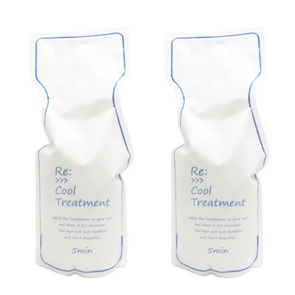 アジュバン リ:クール トリートメント 詰替用 エコパック 700ml ADJUVANT Re:Cool 保湿 ヘアケア オススメトリートメント ダメージヘア オイリー 植物由来成分 潤い しっとり 美髪 パウチ つめかえ 爽快感 メントール ミント 大容 2セット