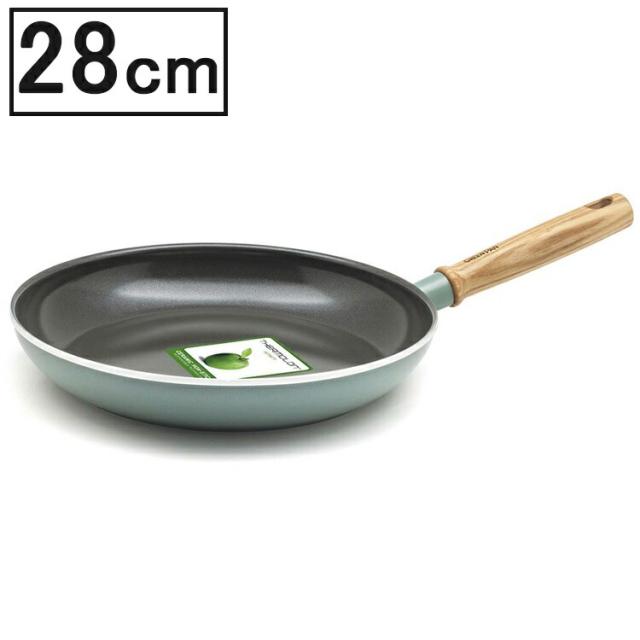 グリーンパン メイフラワー フライパン 28cm 【GREEN PAN IH対応 ＩＨ ガス火 直火 ラジエント ハロゲン セラミック 料理 調理 こびりつきにくい】の通販は 9,900円