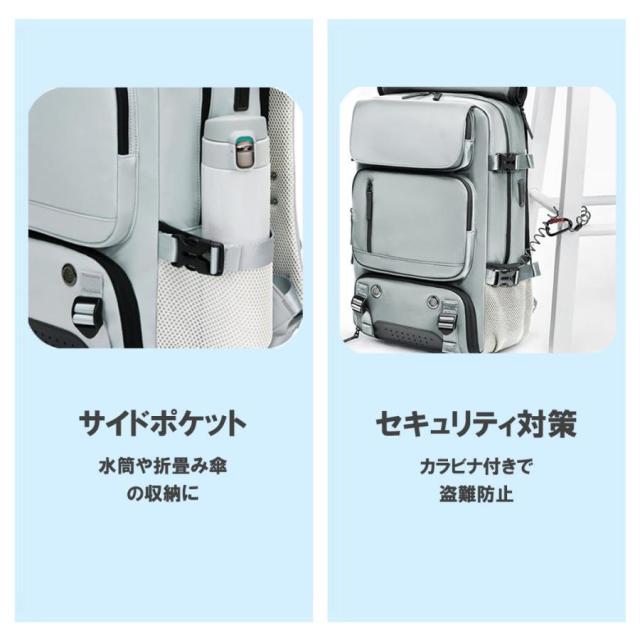 リュック 3way ビジネスリュック 撥水 リュックバッグ ショルダーバッグ キャリーオン リュックバック メンズ レディース 通学 大容量 黒 防災 備災