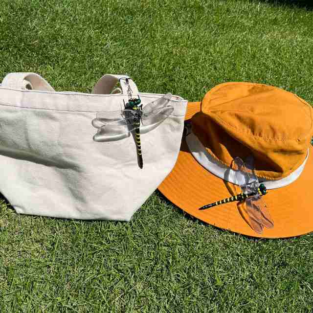 オニヤンマ 虫除け 虫対策 4個セット ストラップ付き トンボ とんぼ