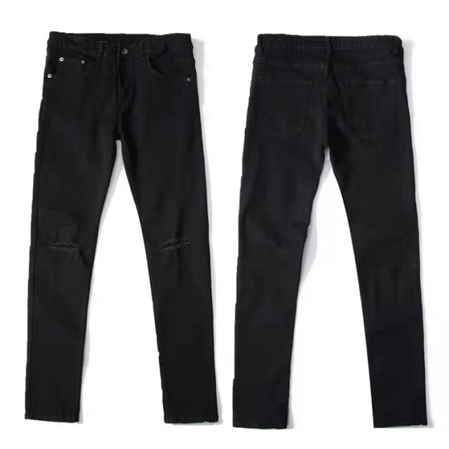 ダメージスキニーパンツクラッシュデニムパンツクラッシュスキニーデニムメンズダメージ加工ボトムスタイト膝破れカットオフジーンズストの通販はau Pay マーケット Meily Closet