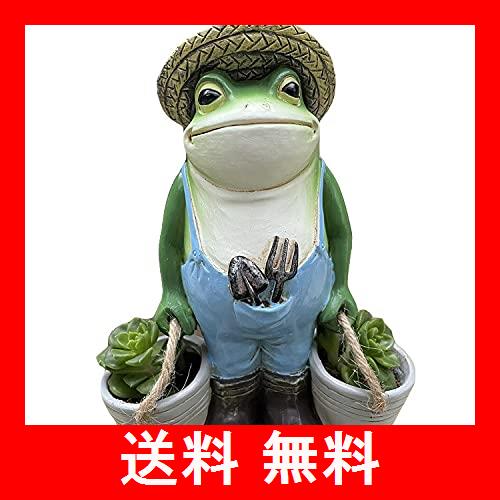 庭の飾り屋外動物 庭の彫像カエル かわいいいたずら独特のミニ樹脂 ガーデンオーナメント カエル 置物 フラワースタンド ガーデンオブの通販はau Pay マーケット Amazing Innovation