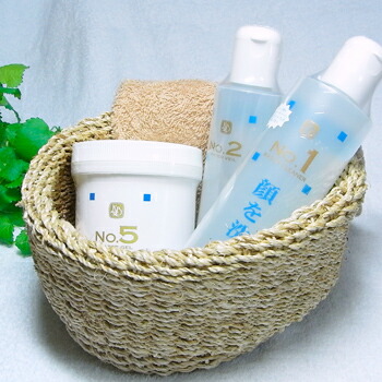 顔を洗う水セット（No.1、No.2、No.5）〔カミヤマ美研〕※送料無料ネット限定特別セットの通販は