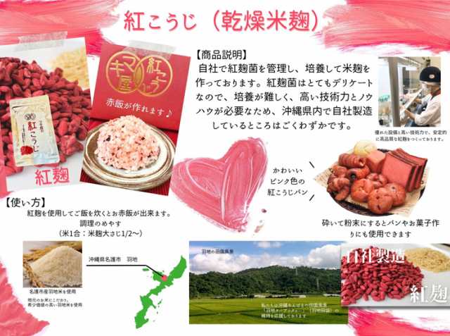 紅麹 紅こうじ ５個セット モナコリンK アミノ酸 GABA【送料無料】豆腐