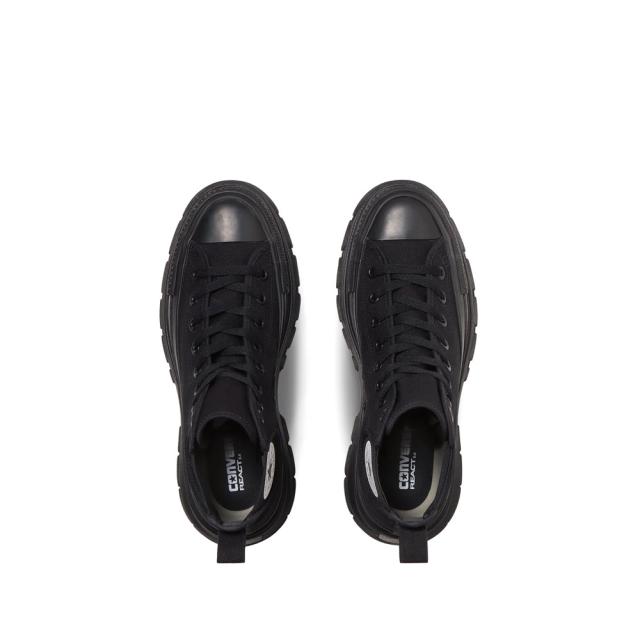 コンバース オールスター R トレックウエーブ サイドゴア HI ハイカット CONVERSE ALL STAR TREKWAVE SIDEGORE HI メンズ レディース スニーカー ブラック 22.0-29.0cm 新しいアウトソール_3