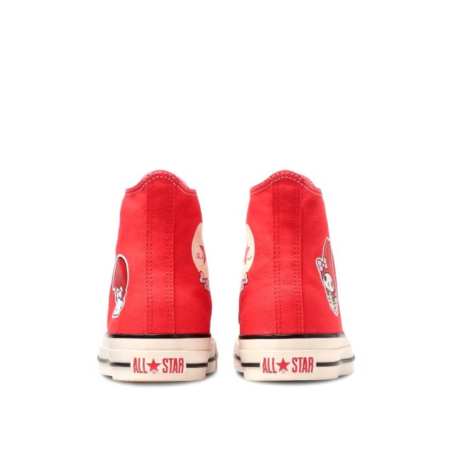 国内配送 CONVERSE ALL STAR (R) MY MELODY HI RED CONVERSE ALL STAR MY MELODY HI RED（コンバース オールスター