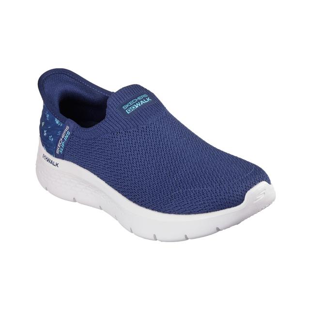 スケッチャーズ スニーカー スリップインズ ゴーウォーク フレックス サンセット ローズ 124822 SKECHERS Slip-ins GO WALK FLEX SUNSET ROSE レディース スニーカー ブラック/ピンク(BKPK) ネイビー/ターコイズ(NVTQ) オフホワイト(OWHT) 22.0cm-26.0cm_3