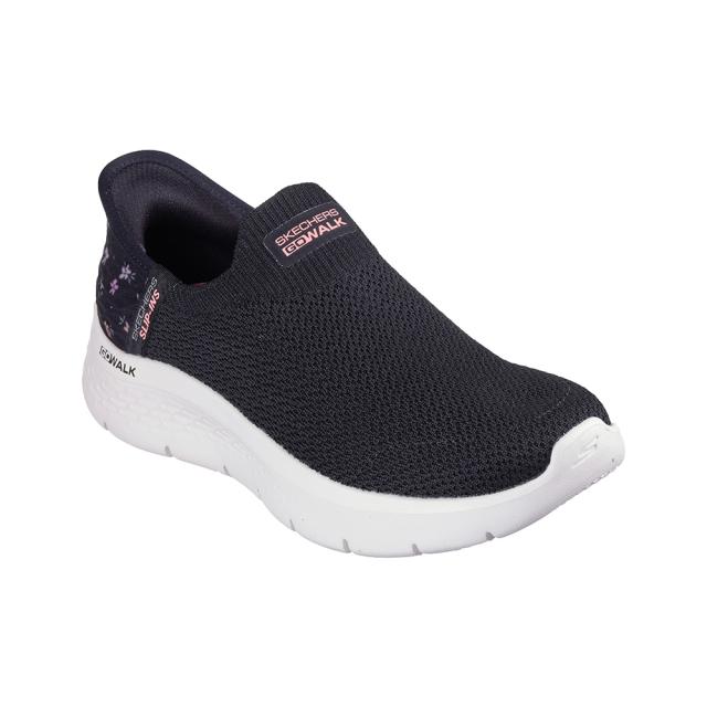 スケッチャーズ スニーカー スリップインズ ゴーウォーク フレックス サンセット ローズ 124822 SKECHERS Slip-ins GO WALK FLEX SUNSET ROSE レディース スニーカー ブラック/ピンク(BKPK) ネイビー/ターコイズ(NVTQ) オフホワイト(OWHT) 22.0cm-26.0cm_4