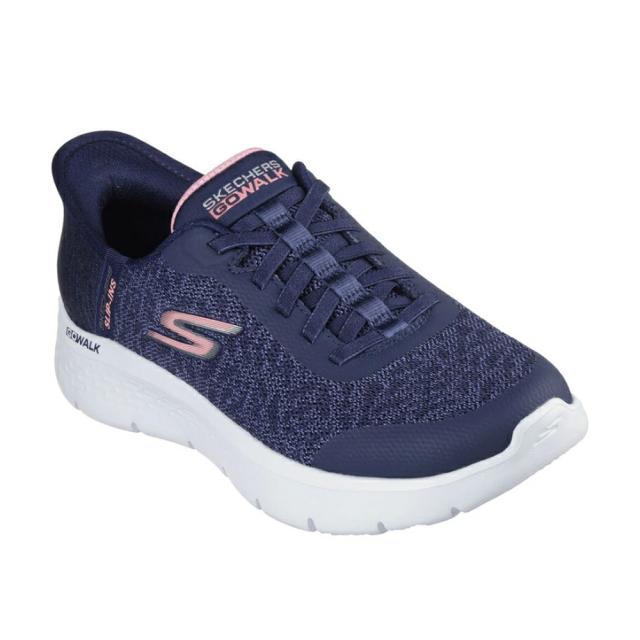 スケッチャーズ スニーカー レディース スリップインズ ゴーウォーク フレックス ケイリー 124842W SKECHERS SLIP-INS GO WALK FLEX KAYLEE ブラック/ラベンダー(BKLV) ネイビー/ピンク(NVPK) グレー/アクア(GYAQ) 22.0cm-26.0cm_5
