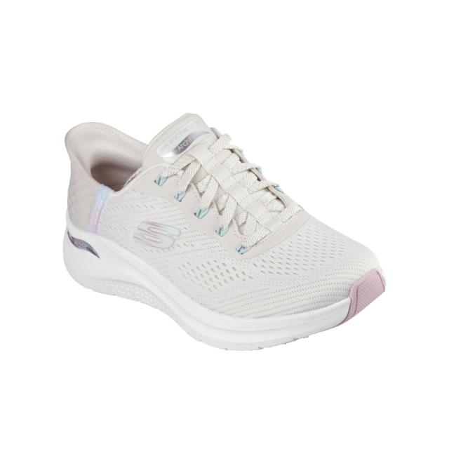 スケッチャーズ レディース スニーカー スリップインズ アーチフィット 2.0 イージー シック 150066 厚底 クッション SKECHERS SLIP-INS ARCH FIT 2.0 EASY CHIC ナチュラル/ピンク(NTPK) ブラック(BBK) 22.0cm-26.0cm_10