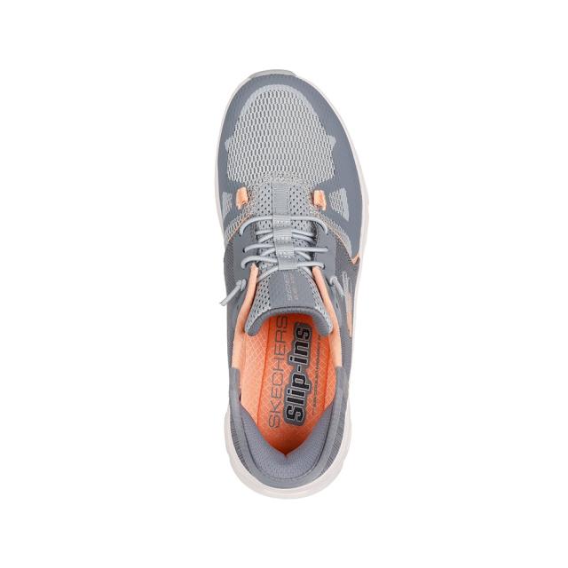 スケッチャーズ スニーカー スリップインズ グライドステップ プロ 150420 SKECHERS SLIP-INS GLIDE STEP PRO レディース スニーカー グレー/オレンジ(GYOR) ブラック/チャコール(BKCC) 22.0cm-26.0cm_4