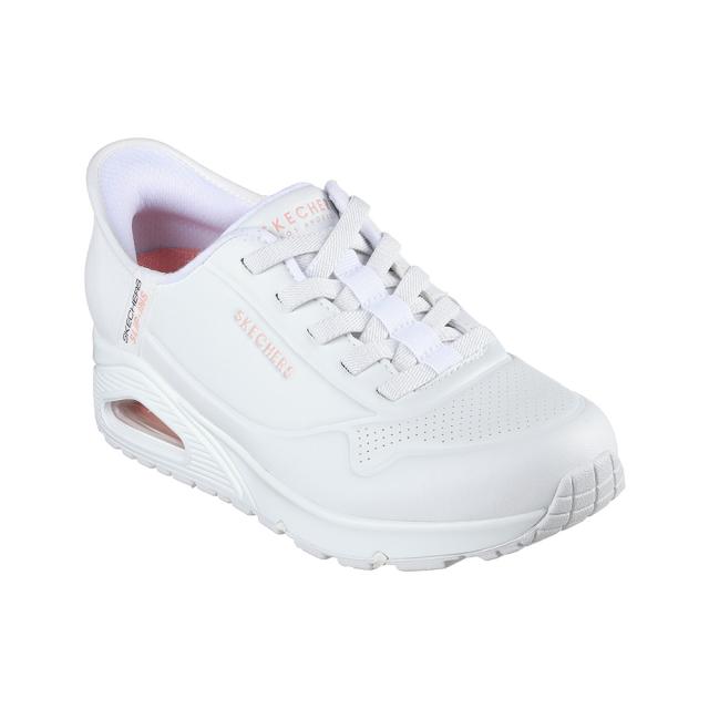 スケッチャーズ スニーカー スリップインズ ウノ イージー エア 177112 SKECHERS Slip-ins UNO EASY AIR レディース ブラック(BBK) ホワイト(WHT) 22.0cm-26.0cm_2
