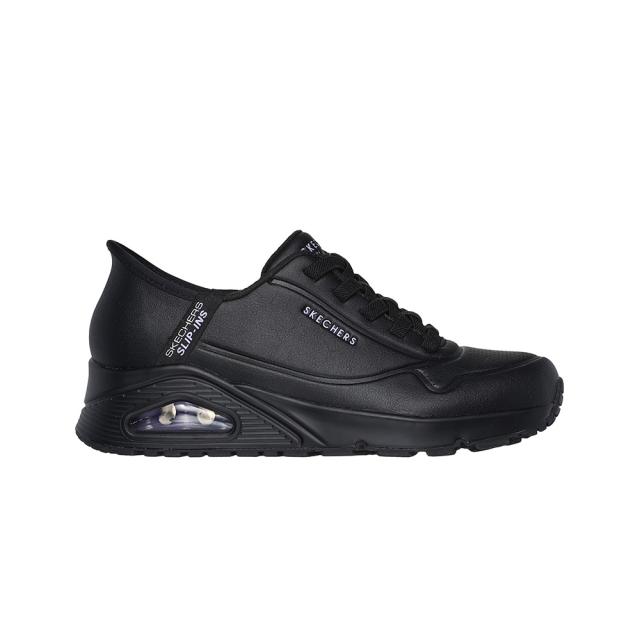 スケッチャーズ スニーカー スリップインズ ウノ イージー エア 177112 SKECHERS Slip-ins UNO EASY AIR レディース ブラック(BBK) ホワイト(WHT) 22.0cm-26.0cm_5