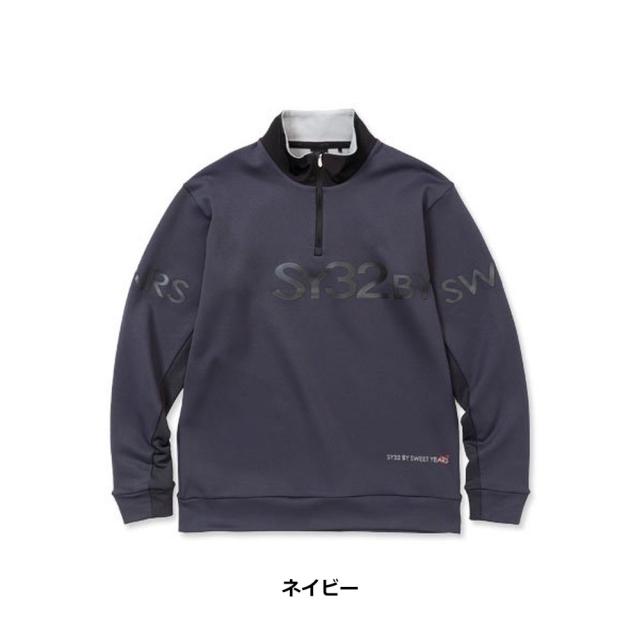 SY32 by SWEET YEARS ジップアップライトストレッチシャツg2l SY32 by SWEET YEARS ジップアップライトストレッチシャツg2l 大きい