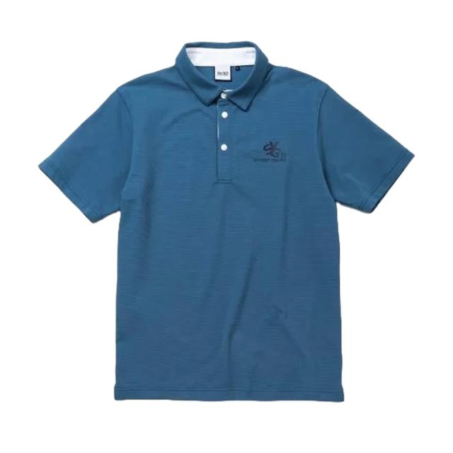 SY32 ゴルフウエア ポロシャツ バブル JQ QD カラー シャツ SYG-25S027 吸水速乾 高耐久性 BUBBLE JQ QD COLLAR SHIRTS エスワイサーティトゥバイスィートイヤーズ メンズ ブラック ホワイト ブルー M L XL_3