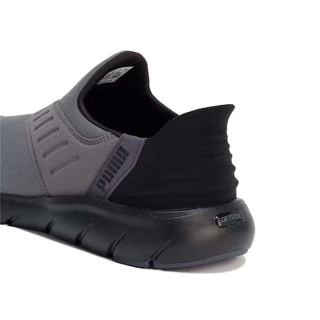 プーマ スニーカー ソフトライド フレックス イーズイン 311076 スッと履ける 撥水 ランニングシューズ PUMA SOFTRIDE FLEX EASE IN RUNNING SHOES スニーカー レディース メンズ ブラック(01) グレイ(02) 23.0-29.0cm_12