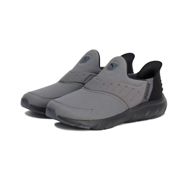 プーマ スニーカー ソフトライド フレックス イーズイン 311076 スッと履ける 撥水 ランニングシューズ PUMA SOFTRIDE FLEX EASE IN RUNNING SHOES スニーカー レディース メンズ ブラック(01) グレイ(02) 23.0-29.0cm_6