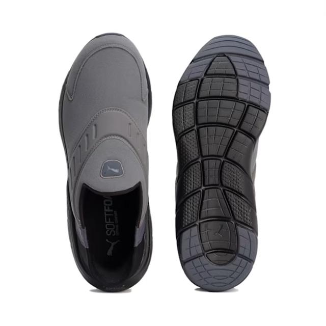 プーマ スニーカー ソフトライド フレックス イーズイン 311076 スッと履ける 撥水 ランニングシューズ PUMA SOFTRIDE FLEX EASE IN RUNNING SHOES スニーカー レディース メンズ ブラック(01) グレイ(02) 23.0-29.0cm_8