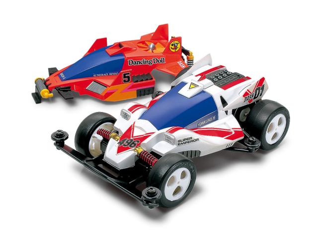 タミヤ 1/32 ミニ四駆特別企画(マシン)レーサーミニ四駆 ダッシュ01号・超皇帝 (スーパーエンペラー) スペシャルキット 95623