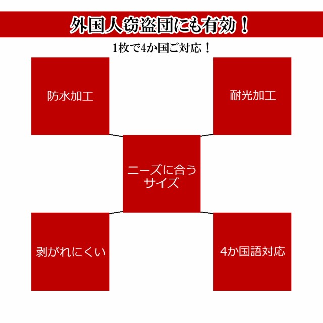 防犯ステッカー 【3枚セット合計9枚】 防犯シール セキュリティ