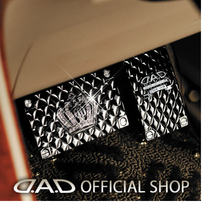 D.A.D ラグジュアリー ペダル タイプ クラウン シルバー HA146-01/HA147-01 DAD ギャルソン GARSONの通販は
