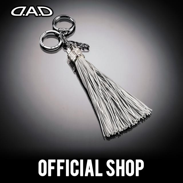 D.A.D フリンジクリスタル キーリング SA905 ホワイト DAD ギャルソン GARSON