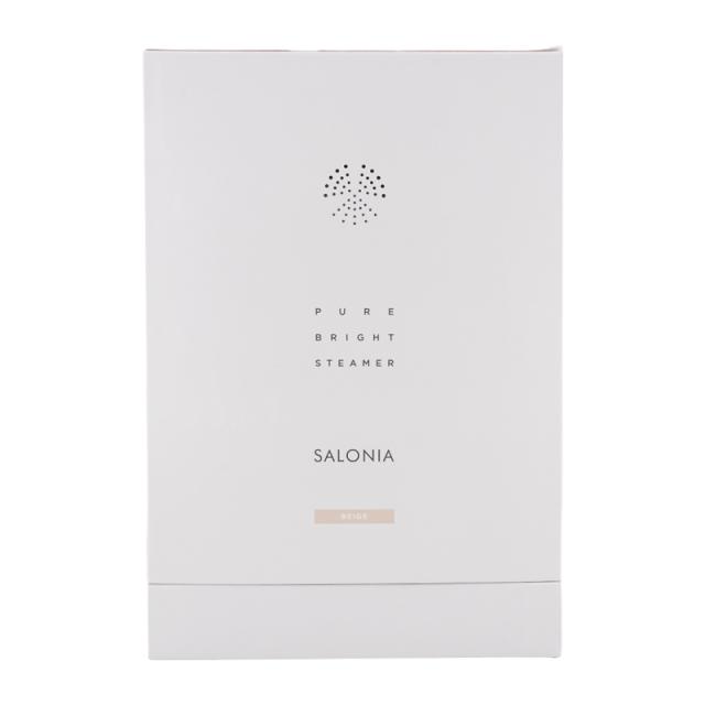 SALONIA サロニア ピュアブライトスチーマー ベージュ クレンジング